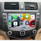 9" Android 14 Car Stereo Radio for Honda Accord 2003-2007 with Wireless Carplay Android Touch Screen Car Stereo GPS Navi Mirror Link WiFi Bluetooth FM/RDS AHD Backup Camera Mic, 2+32G