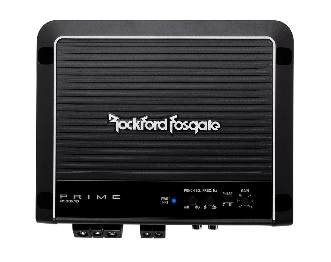 Rockford Fosgate R500X1D Prime 1-Channel Class D Amplifier