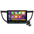 2+64G Android 14 Double Din Car Stereo with Buttons for Honda CR-V 2012-2016 with 10.1 Inch Touchscreen Radio Built-in Wireless Carplay/Android Auto/GPS/Bluetooth/FM/AUX-in/SWC/Backup Camera