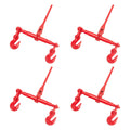 [ 4 Pack ] 1/2" - 5/8" Ratchet Binders, Ratchet Chain Binder, Ratchet Style Load Binder, Chain Load Binder -13,000 LBS