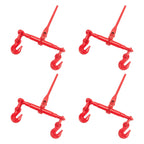 [ 4 Pack ] 1/2" - 5/8" Ratchet Binders, Ratchet Chain Binder, Ratchet Style Load Binder, Chain Load Binder -13,000 LBS