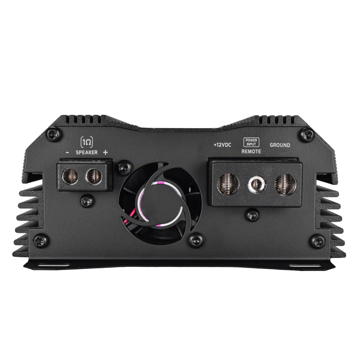 PRV Audio MDX2500.1 1 Ohm Mini Car Audio Amplifier 1 Channel 2600 Watts RMS Ultra Compact Full Range Monoblock Class D Amp for Powersports, Motorcycles, ATV, for High Power Loudspeaker Systems