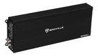 Rockville Mono 1-Ohm Car Amplifier, Class-D, Metal Bass Remote w/Clip Indicator, Low Pass & Subsonic Filters, Compact & High-Efficiency, Ideal for Subwoofers (Black, 1500w RMS)