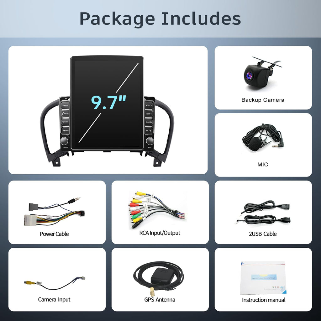 4+64G Android Car Radio for Nissan Juke 2010 2011 2012 2013 2014