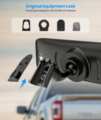 AUTO-VOX T9PRO OEM Rear View Mirror Camera with Detached Front Lens