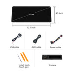 Ultra Narrow 12.3-inch 1920 * 720 Car Radio for BMW X1 F48 2018-2020 EVO Carplay Android Auto Multimedia Audio Stereo Touchscreen Bluetooth with Reverse Camera (Linux EVO System)