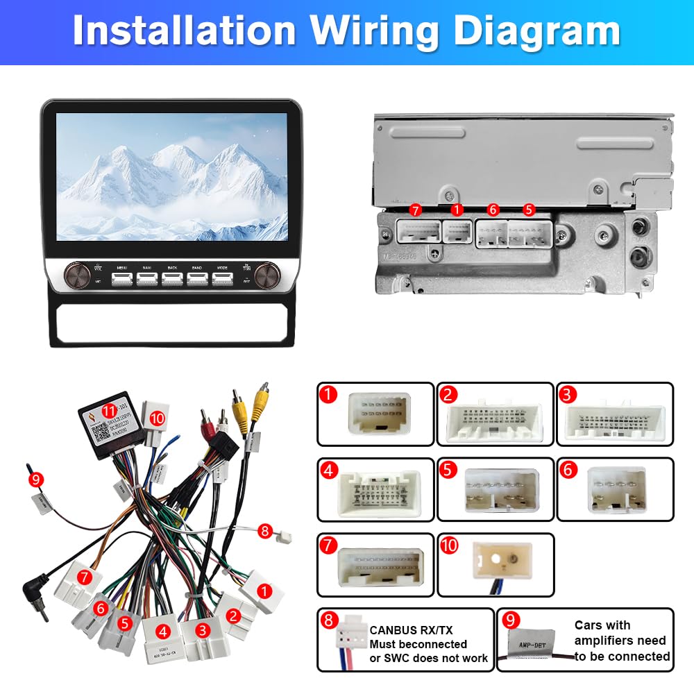 Android 13 Car Radio for Toyota Tacoma 2005-2015 [2G+64GB]