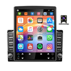9.7 Inch Touch Screen Car Radio for Dodge Ram 1500 2500 3500 2013-2018 with Wireless CarPlay/Android Auto,Android 14 Double Din Head Unit GPS Bluetooth WiFi FM RDS DSP SWC Backup Camera,2G+32G