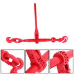 waltyotur 4Pcs G80 Ratchet Binder Set 3/8" 1/2" 9215lbs for Truck
