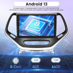 [8 Core 4+64G] Android Car Radio for Jeep Cherokee 2013-2018 10 Inch Screen