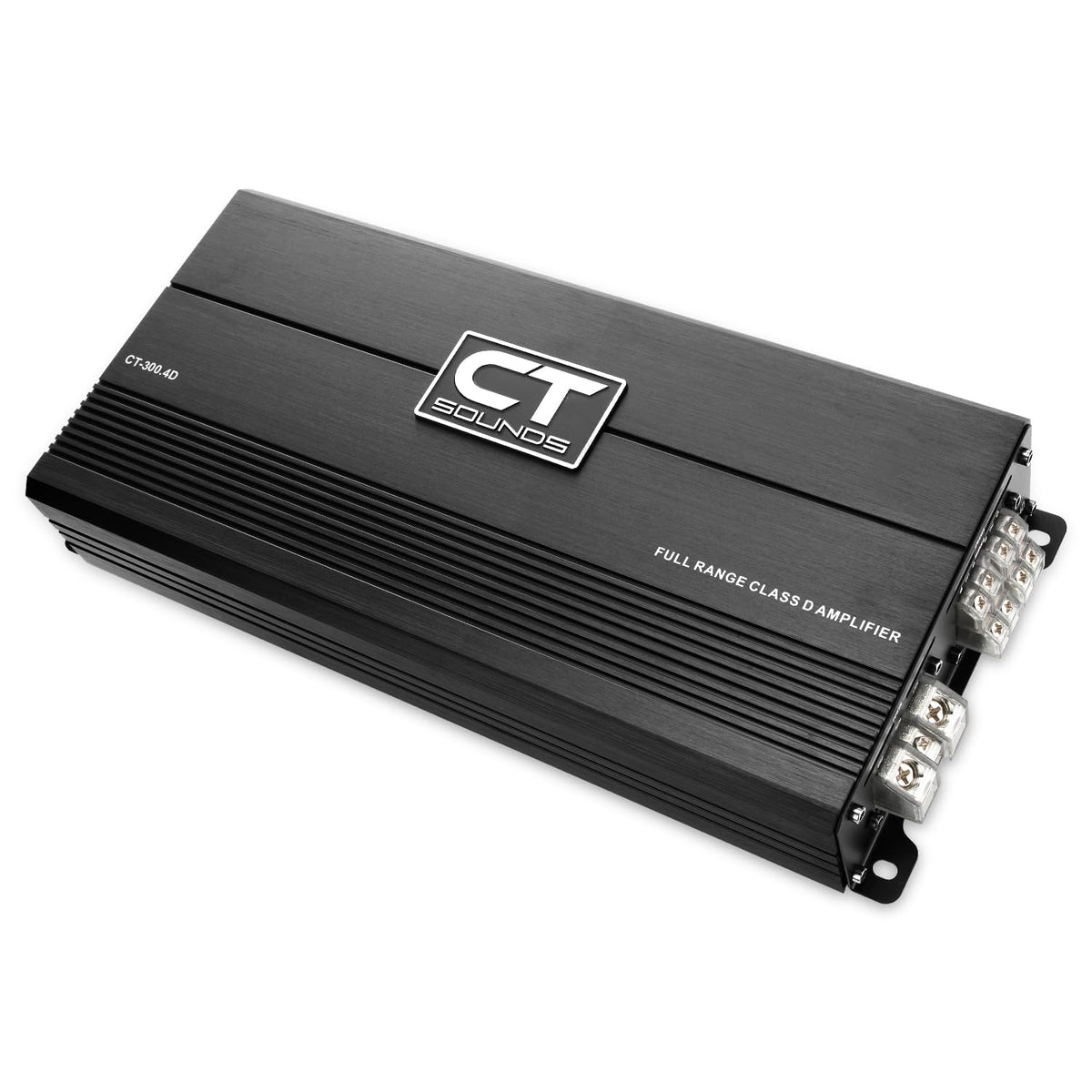 CT Sounds CT-300.4D 1800W RMS Full-Range Class D 4-Channel Car Amplifier