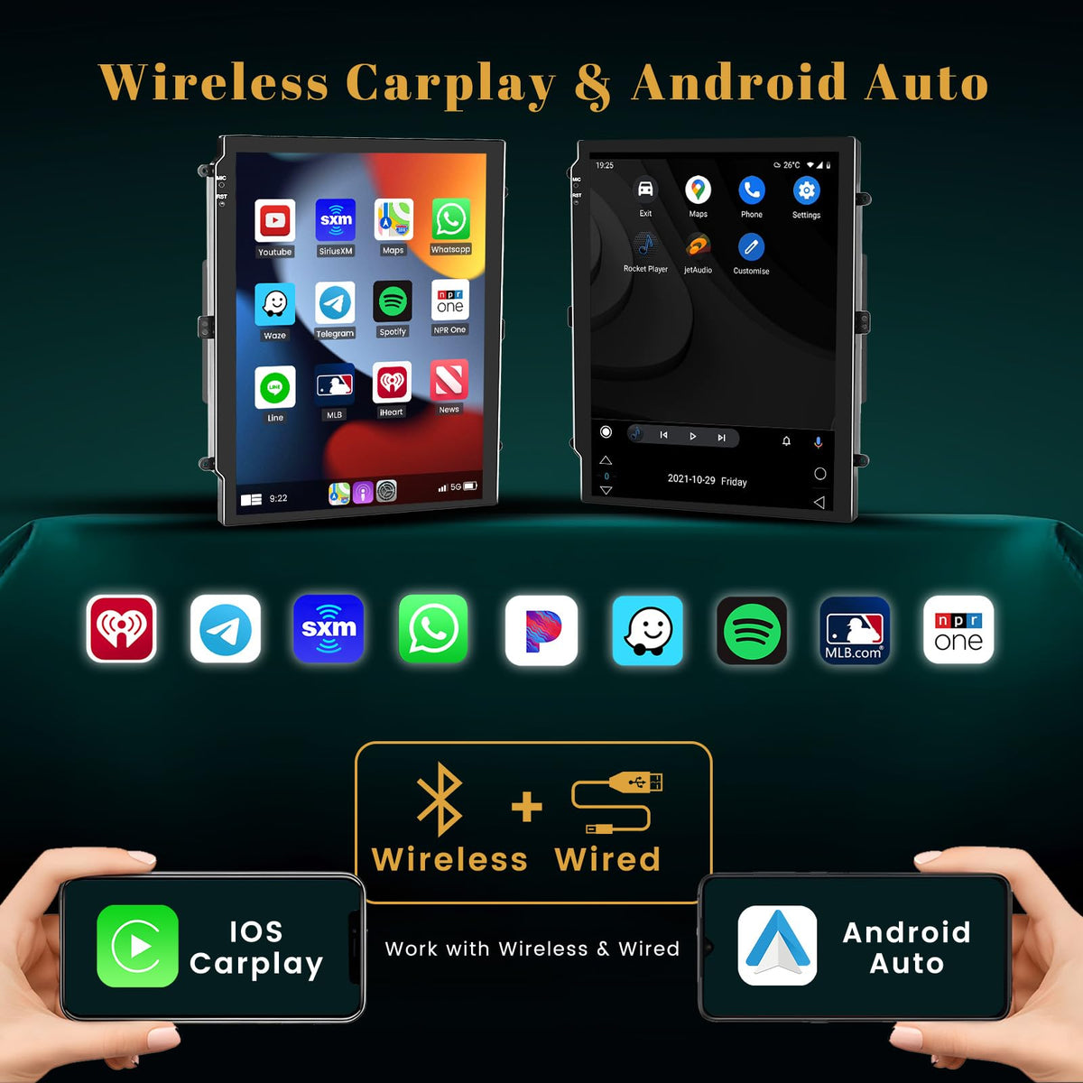 2+64GB Android 15 Car Radio for Ford ECOSPORT 2013-2017