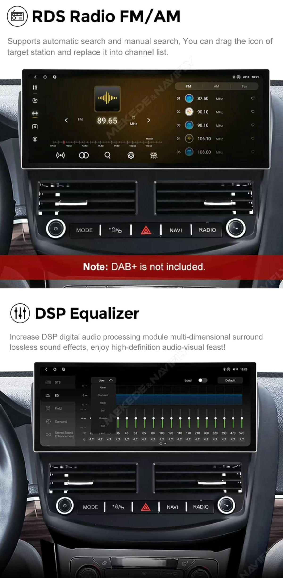 12.3" Upgrade Car Radio for Mazda CX-9 CX9 2016-2020 Stereo -8Core 4+64GB