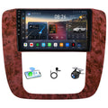 8Core 32ROM QLED Screen for GMC Yukon Sierra 2007-2013 Chevy Tahoe Suburban Silverado Radio: 9" HD IPS Touchscreen Android 15 Upgrade Carplay Android Auto GPS 5G WiFi Backup Camera FM SWC