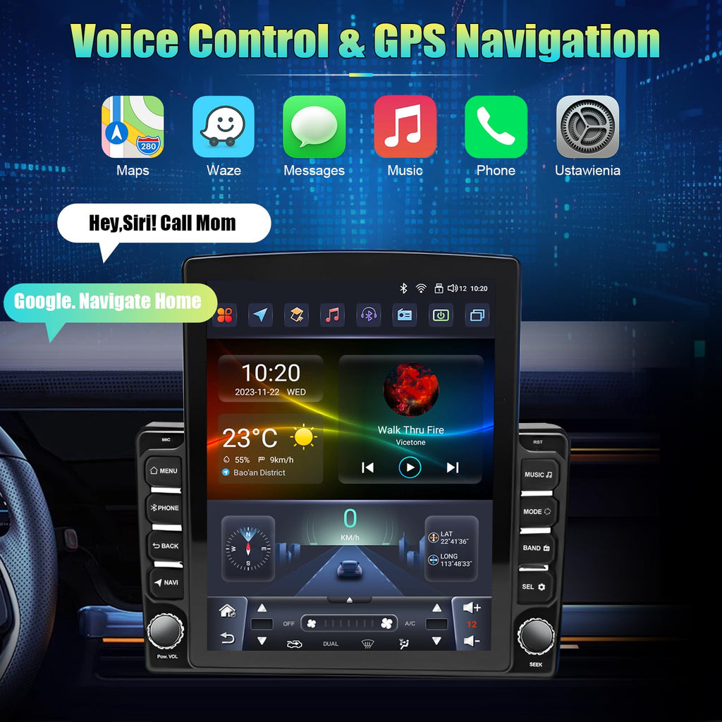 9.7" Car Stereo Radio for Ford Transit 2013 2014 2015 2016 2017 2018 2019