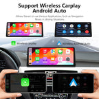 Ultra Narrow 12.3-inch 1920 * 720 Car Radio for BMW X1 F48 2018-2020 EVO Carplay Android Auto Multimedia Audio Stereo Touchscreen Bluetooth with Reverse Camera (Linux EVO System)