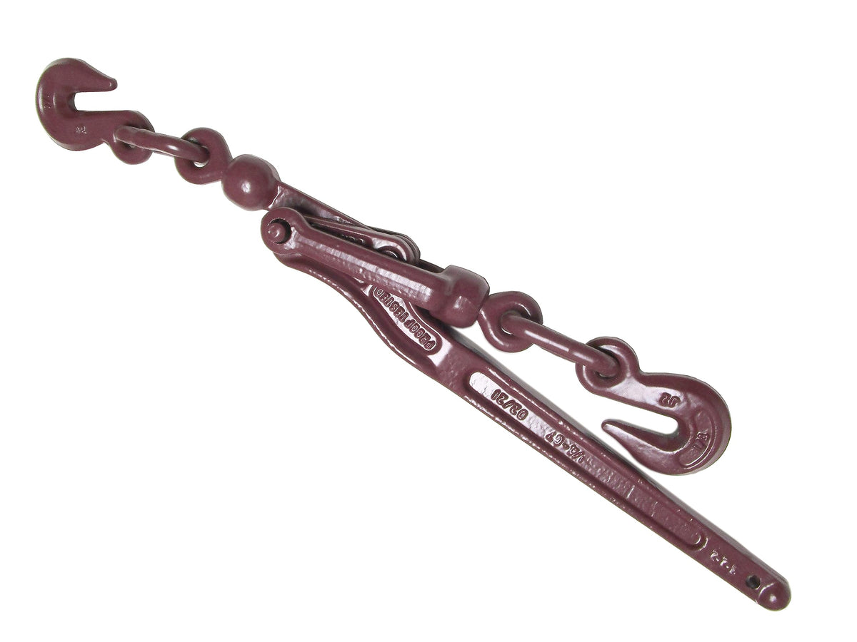Lever Load Binder for 5/16" & 3/8" Binder Chain | Heavy Duty Extra Strength | Working Load Limit: 7,100 LBS (Pack of Four)