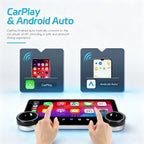 10.1‘’ Android Radio for【Jeep Grand Cherokee 2010 2011 2012 2013】 Dual Knobs CarPlay/Android Auto Autoradio Android FM Radio Car Navigation Stereo Pad Player GPS IPS Touch Screen BT WiFi 2+64G