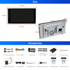 XTRONS Car Stereo for Porsche Cayenne 2003-2010 with Optical Fiber Decoder, Android 14 Qualcomm Octa Core 8GB+256GB, 9 Inch IPS Touch Screen GPS Navigation Built-in DSP CarPlay Android Auto