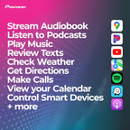 Pioneer DMH-WT3800NEX 9" Digital Multimedia Receiver (Renewed)