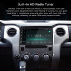 10.2’’ Android System Car Stereo Multimedia Radio Receiver for Toyota Tundra 2014-2019,with Wireless CarPlay & Android Auto,1280×720 Resolution,QLED Touchscreen (4G+64G)
