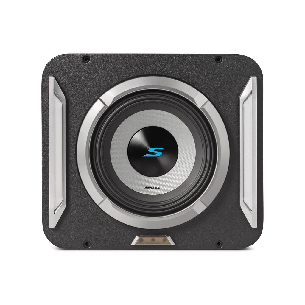 Alpine S2-SB10 10" S-Series Halo PrismaLink Preloaded Subwoofer Wedge Enclosure with RGB Lighting