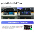 XTRONS Car Stereo for BMW X5 E53, Android 14 Qualcomm Octa Core 8GB+256GB Car Radio, 10.25” QLED Touch Screen GPS Navigation for Car Bluetooth Head Unit DSP CarPlay Android Auto 5GHz WiFi