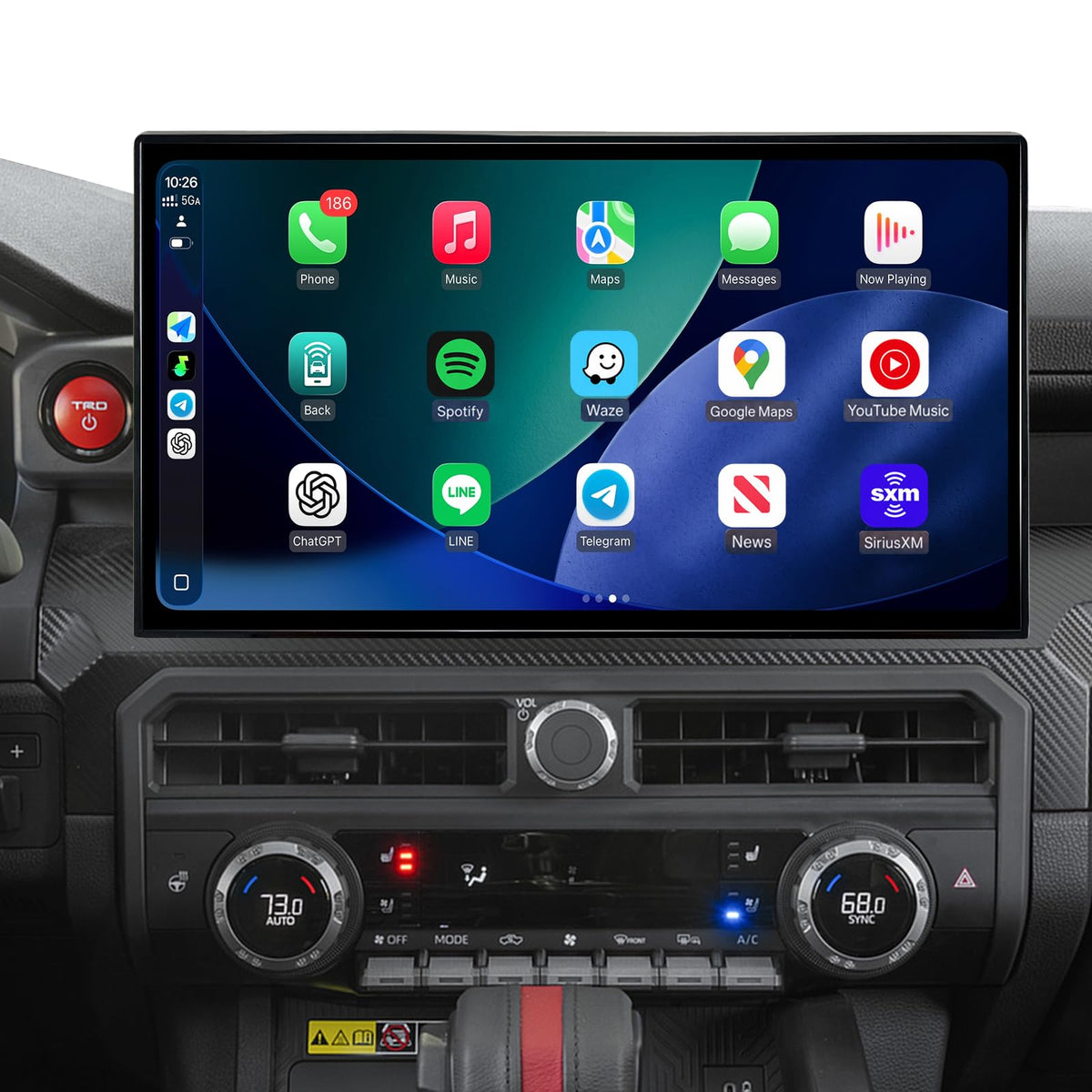 8Core64G Radio for Toyota Tacoma 2005-2015 with CarPlay Android Auto