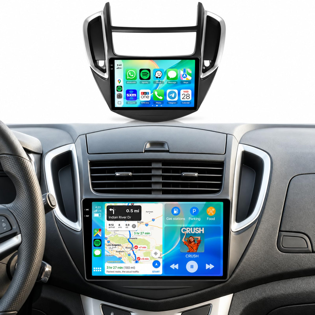 4G+128G Android 15 Car Radio Stereo for Chevy Trax 2014 2015 2016