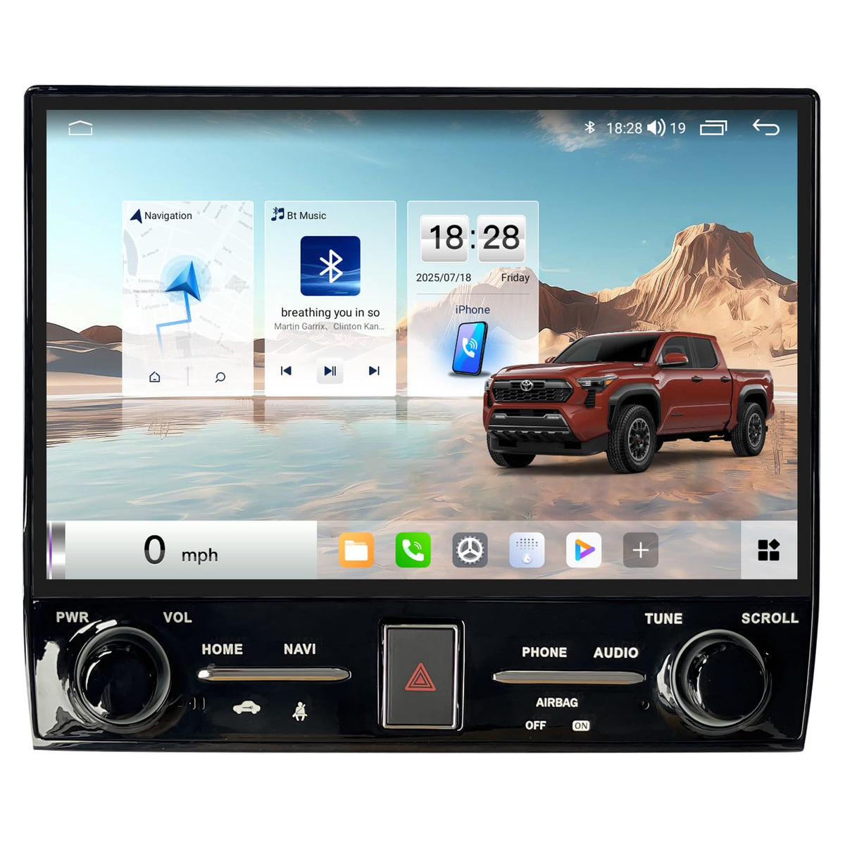 Toyota Tacoma 2005-2015 Android 14 Radio 10.36" Touch Screen Stereo