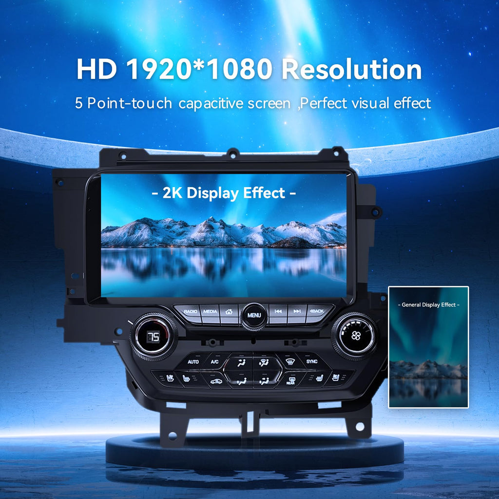 10.9 inch Screen Android 13.0 Car Stereo for Corvette C7 Car AutoRadio Navigation Muleimedia Player DSP Unit with carplay Android auto (6-128GB)