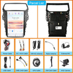 14.4 Inch Qualcomm Android 11 Car Radio for Ford Explorer 2011-2019 Stereo Upgrade Tesla Style Dash IPS Touch Screen Android Auto GPS Navigation Head Unit Audio Multimedia Player