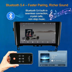 6+128GB Android 15 Car Stereo for Nissan Rogue X-Trail Qashqai 2014-2018