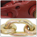 waltyotur Foldable Chain Binder Steel Hook Red