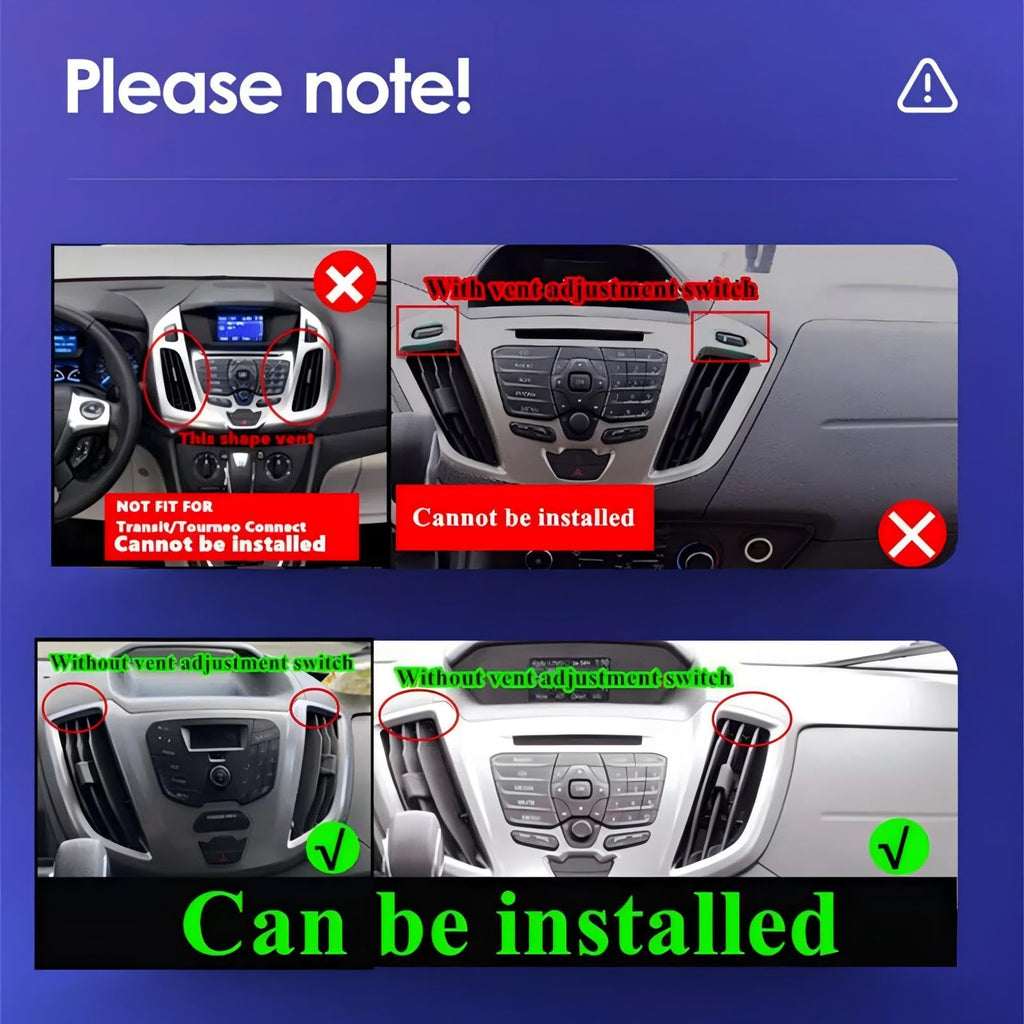 9.7" Car Stereo Radio for Ford Transit 2013 2014 2015 2016 2017 2018 2019