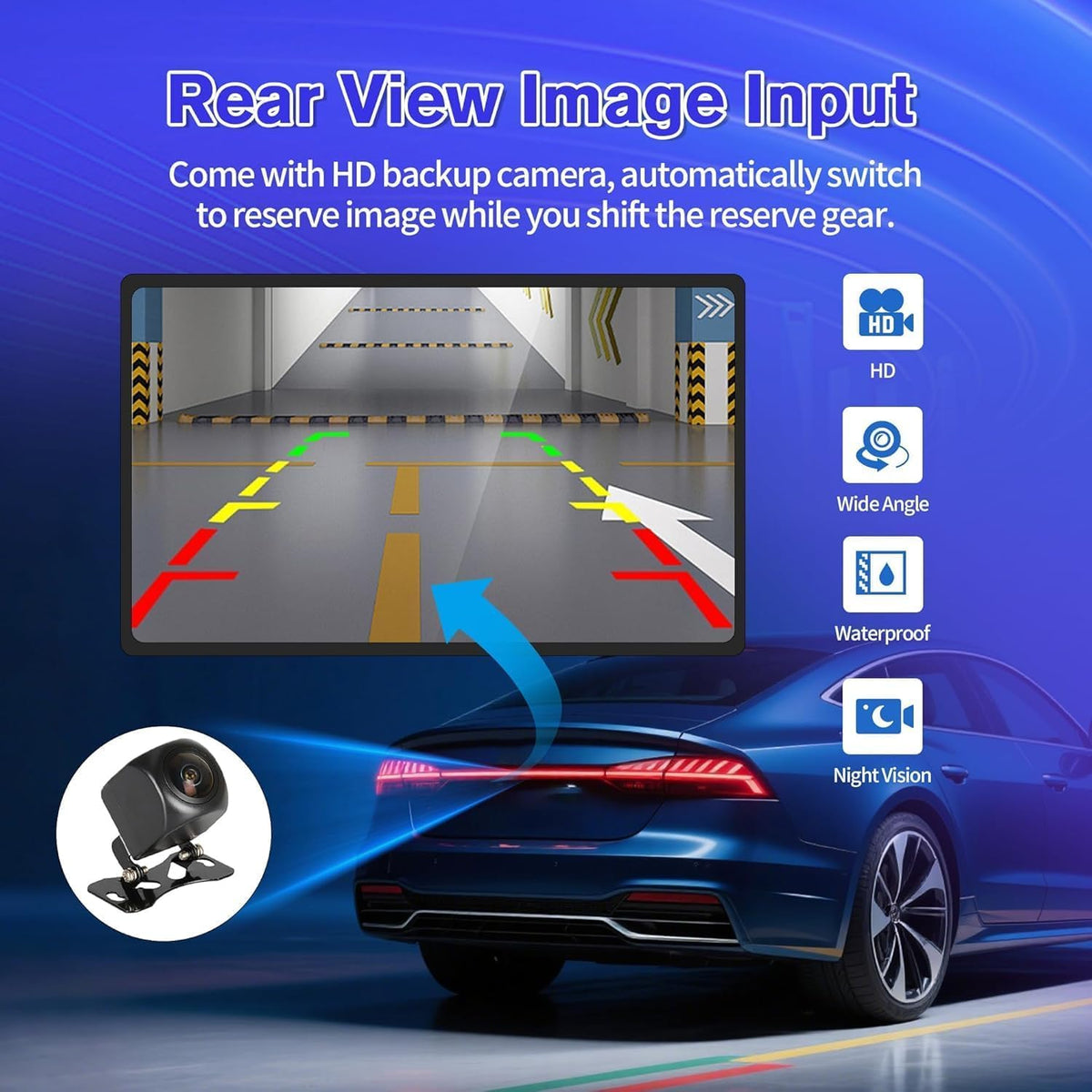 9.7inch Android 15 Car Stereo for Chevrolet Chevy Cruze 2009-2016 Touch Screen Car Radio with Wireless Carplay/Android Auto GPS/WiFi/Bluetooth/SWC/Backup Camera/FM【2+64G】