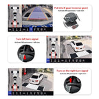 1080P All Around View 360 Degree Bird 3D Camera Car Surround Panoramic System Circular Review DVR Recorder Monitoring