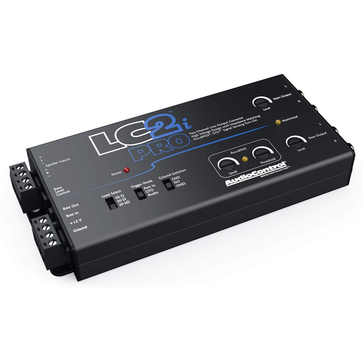 Stinger SS600XS 8GA Copper 600W Complete Amplifier Wiring Kit with LC2i-PRO 2-Channel line Output Converter