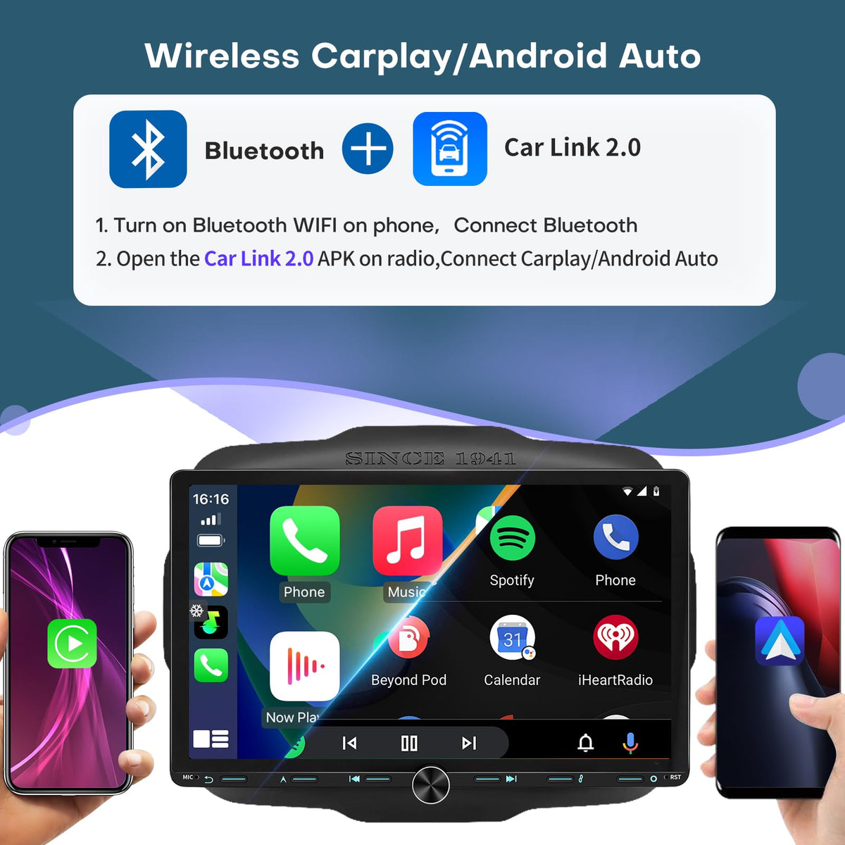 10.1 inch Car Stereo Radio for Jeep Renegade 2015-2020 8Core Head Unit