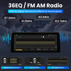 8Core 4GRAM 64GROM Car Radio Stereo for Toyota RAV4 2019-2022: 12.3 inch Android 5G WiFi Wireless CarPlay Android Auto - with GPS Navigation Upgrade(RDS High-Fidelity Sound) Head Unit