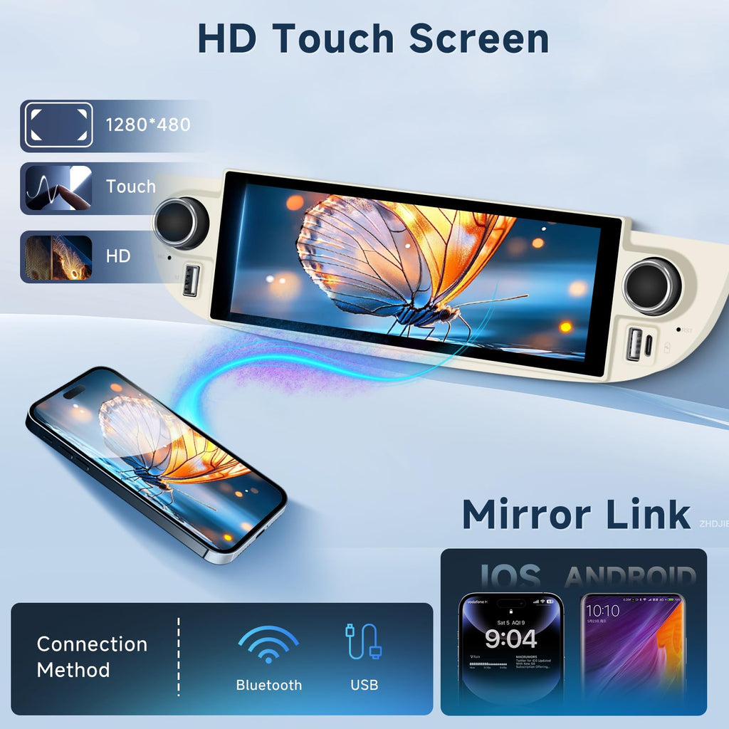 5G WiFi Android 15 Car Radio for Fiat 500 2007-2015