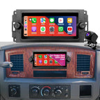 Car Radio for Dodge Ram 1500/2500/3500 2006-2008, Dakota 2005-2007, Durango 2004-2009, Chrysler 300C/300 Jeep Grand Cherokee 2005-2007, 6.86'' Touchscreen Stereo Carplay Android Auto GPS FM BT Camera