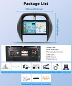 8Core 4+64G Android 15 Car Radio for Toyota RAV4 2003 2004 2005
