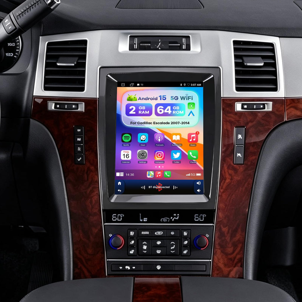 64G 9.7'' Car Radio for Cadillac Escalade 2007-2014