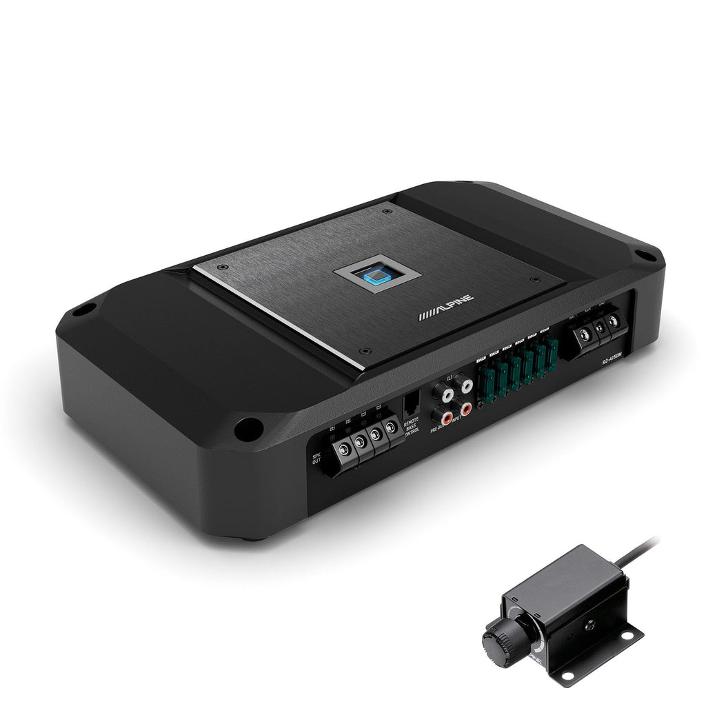 Alpine R2-A150M Mono Amplifier RUX-KNOB.2 Bundle