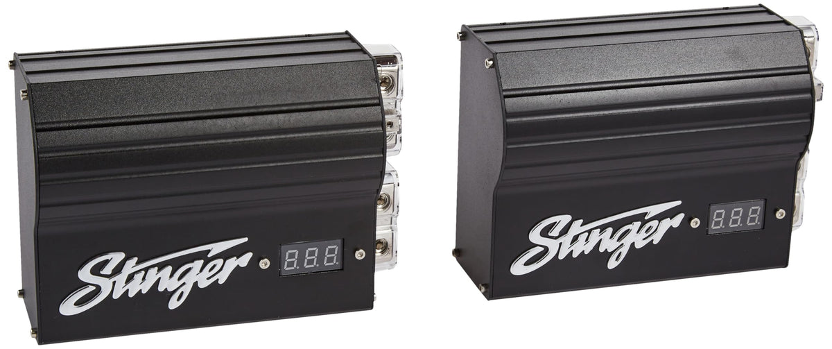 Stinger SPC505 Pro Hybrid 5 Farad Capacitor, Black