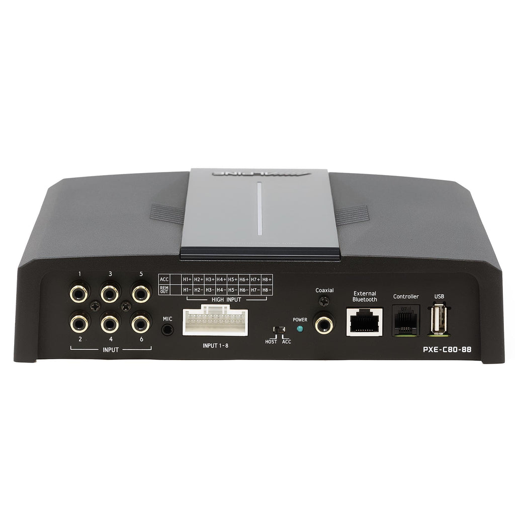 Alpine PXE-C80-88 OPTIM8 8-Channel Hi-Res DSP Amplifier w/ (2) SS-SB12 Subwoofer, S2-S65C 6.5" & S2-S68 Bundle