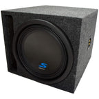 Alpine S-W12D4 Dual 12" Loaded Sub Box with S-A60M Amplifier
