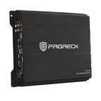 PRORECK PR-122M Complete 1500W Dual 12" Car Subwoofer, Includes Loaded Enclosure with Mono Block Amplifier,Wiring Installation Kit