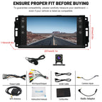 4+64G Double Din Car Radio Stereo Upgrade for 2008-2010 Chrysler Town & Country Android 14 Wireless Carplay Android Auto 7" Touch Screen GPS Navi Head Unit Radio Bluetooth WiFi BT SWC+Backup Camera